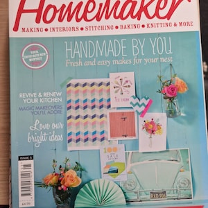 Homemaker magazine, project book issue 5, with step-by-step instructions for all kinds of crafts