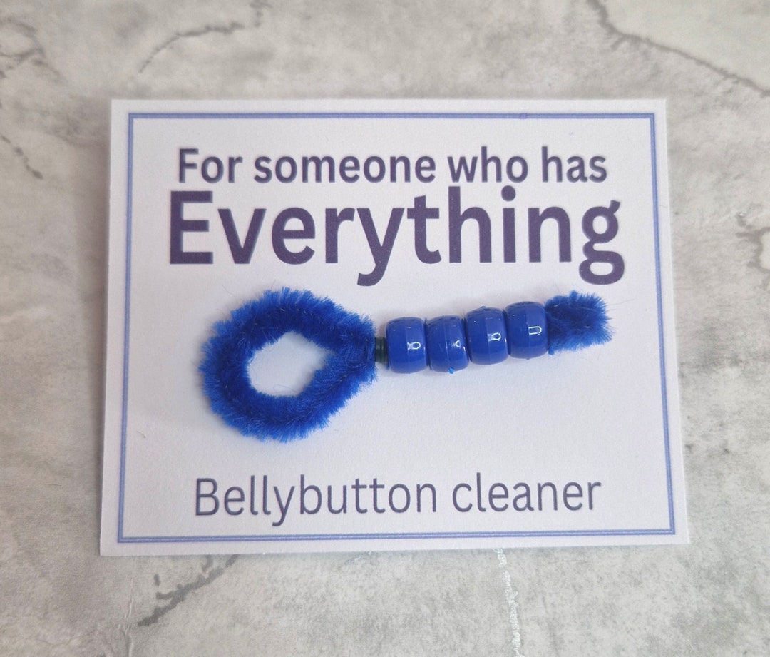 Belly button cleaner, joke present, gift for him, birthday gifts, gag gift, joke gift, funny novelty joke, valentines gift