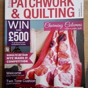 Patchwork and Quilting Magazine issue No 262, back issues