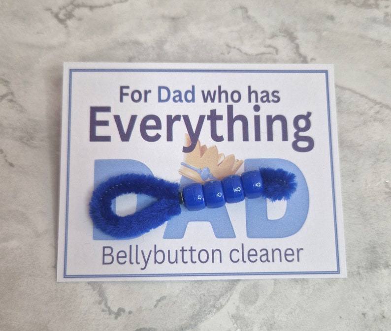 Belly button cleaner, joke present, gift for him, birthday gifts, gag gift, joke gift, funny novelty joke, valentines gift image 2