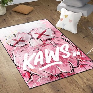 supreme x kaws rug/wallart i made : r/ACNHstreetwear