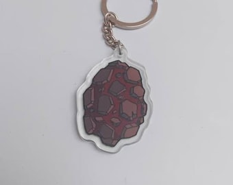 溶岩犬の卵のキーホルダー