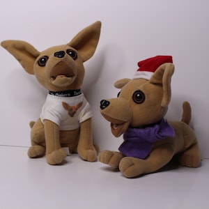 Taco Bell Chihuahuas - Talking Plush Set (1998)