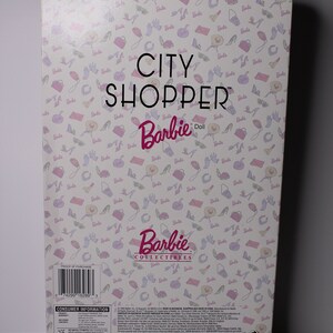 City Shopper Barbie Doll Nicole Miller 1996 Macy's Limited