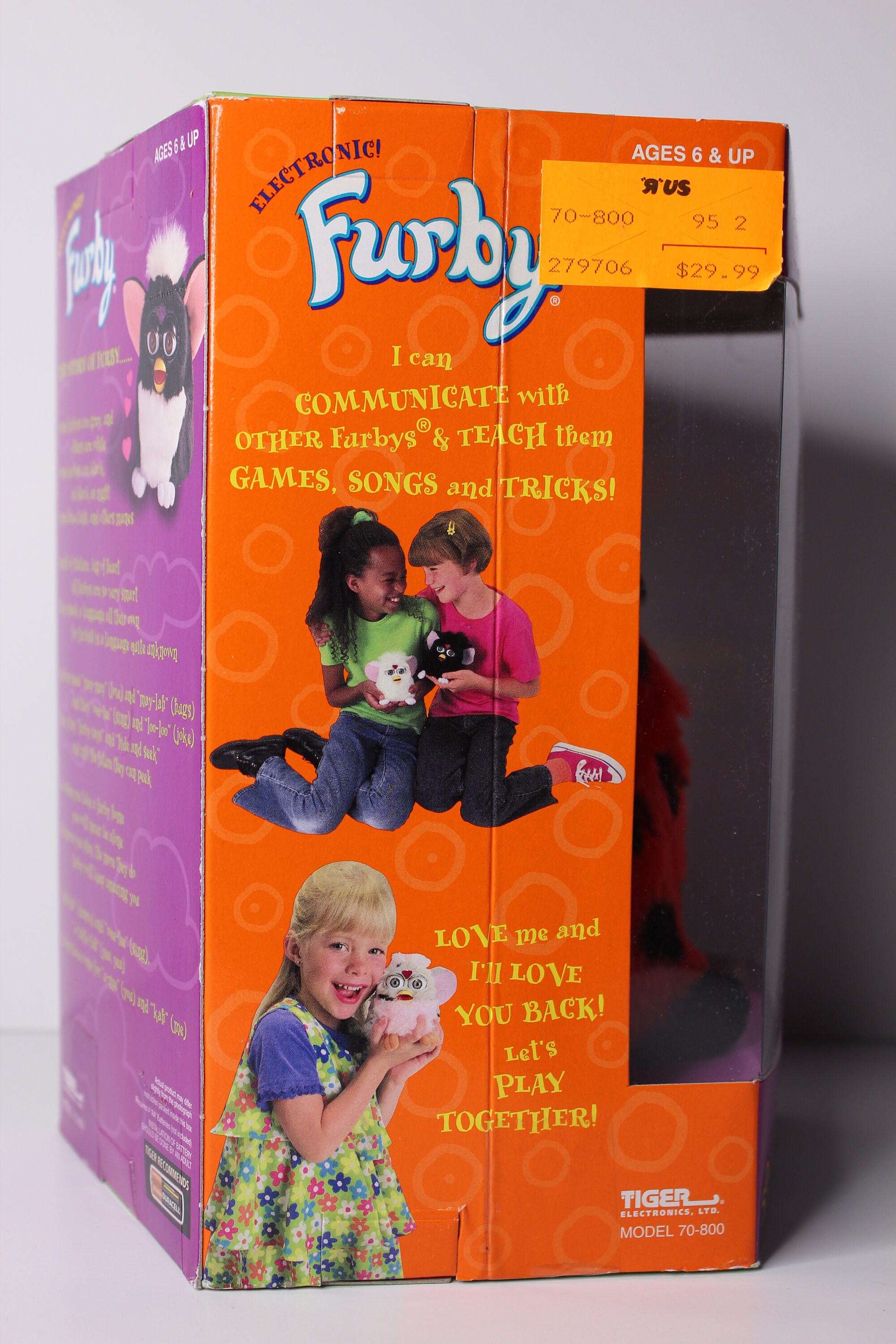 Furby Lady Bug (red With Black Spots) 70-800 (1998) (NRFB
