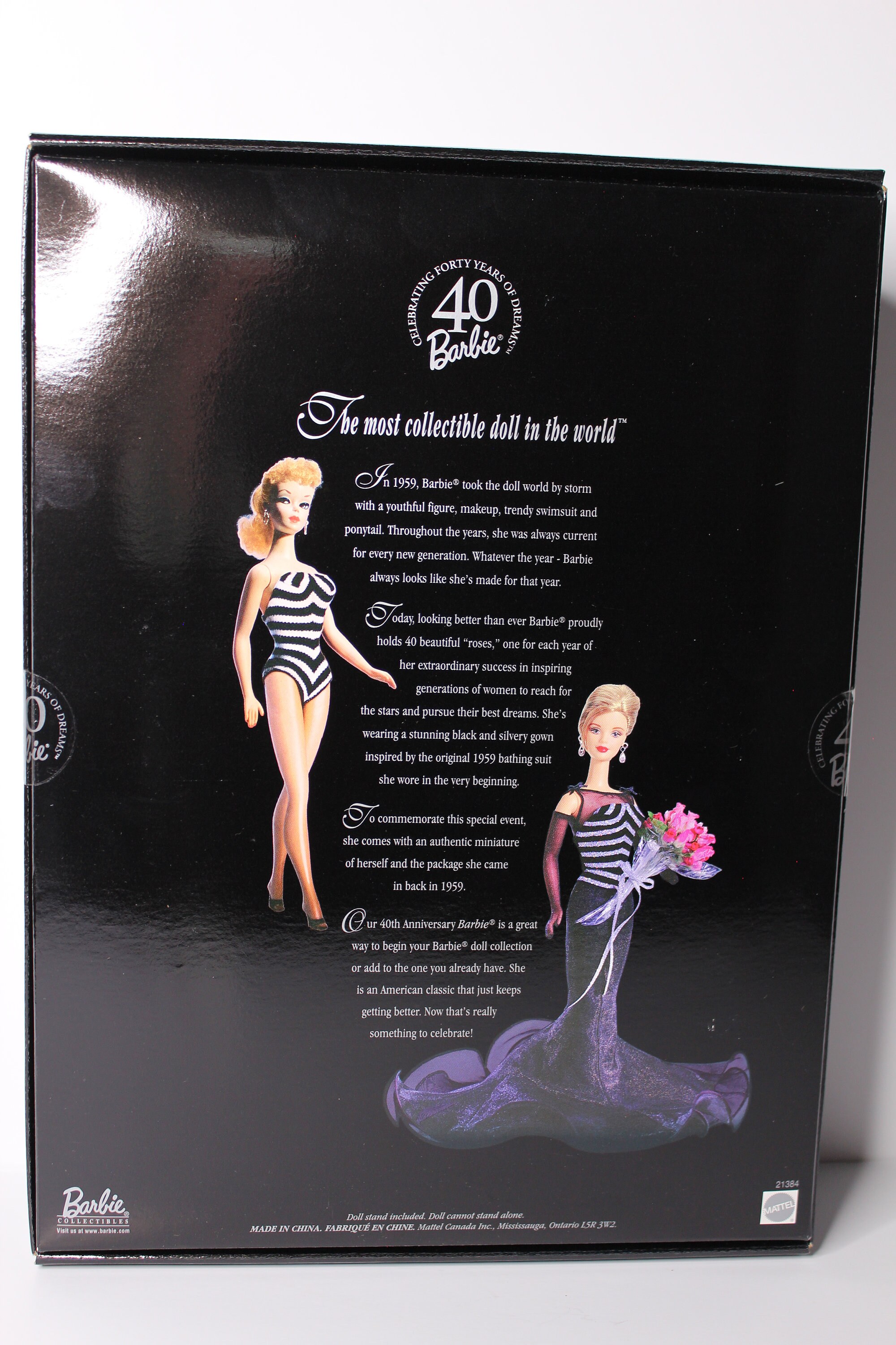 Mattel Barbie 40th Anniversary Doll - Collector's Edition