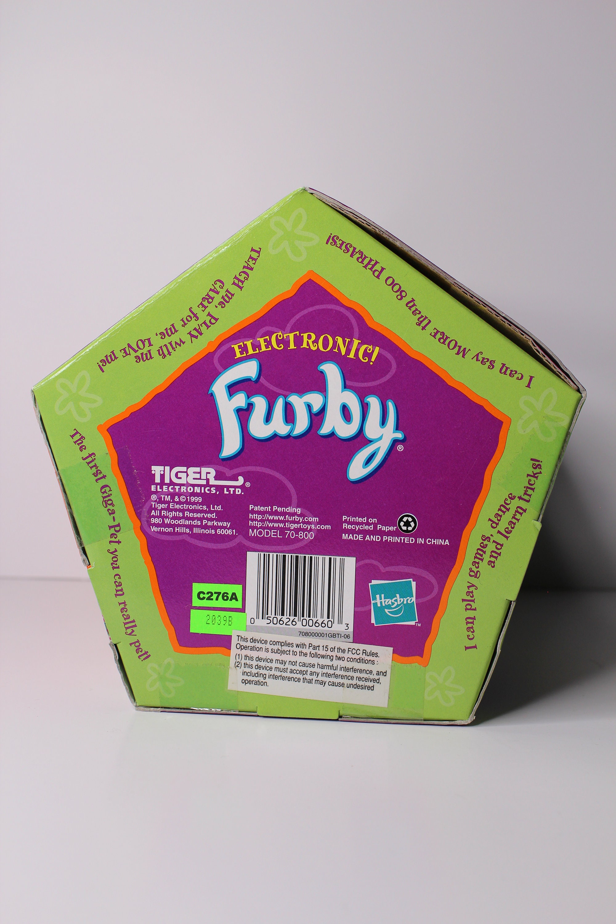 Furby Lady Bug (red With Black Spots) 70-800 (1998) (NRFB
