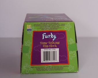RARE Furby Skunk Time Talking Clip Clock 1999 (NRFB Untested) - Etsy