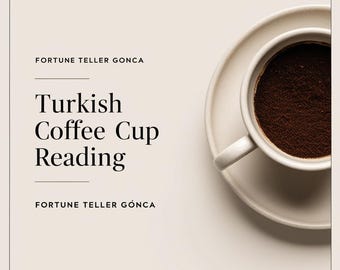 Turkse koffiekoplezing door de Turkse waarzegger Gonca