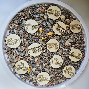 DIY Construction Matching Game Craft (Hand Drawn)
