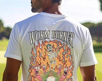 Worm Burner Funny Golf Shirt