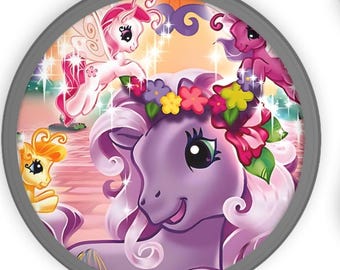 Keyring Tag, My Little Pony Keychain, Bag Charm, Backpack Tag, Cute Horse Keyring, Friendship is Magic Gift