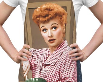 1950s-themed Apron: Retro TV Show Kitchen Costume