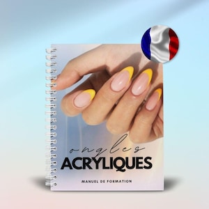French Acrylic Nails Training Manual,Canva Editable Nail Tech Template, Nail Extensions Guide,Printable Nail Technician Workbook,Nail Class