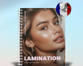 French Brow Lamination Training Manual,Eyebrow Waxing and Tinting,Editable Brow Training Guide with Certificate Template,Brow Lami,Wax&Tint