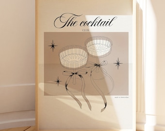 The Cocktail Club Poster - Made in Amsterdam
