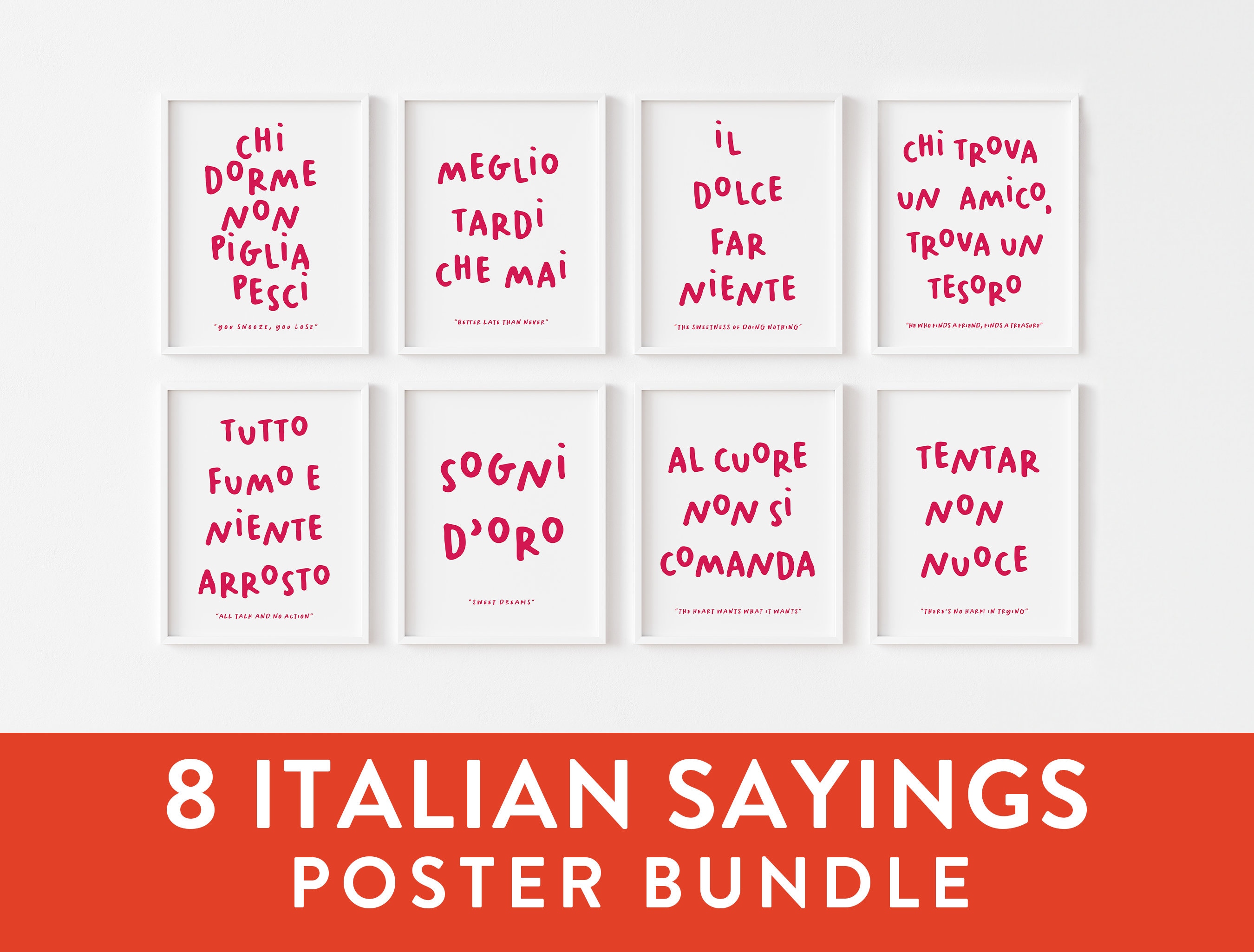 Italian Sayings And Meanings