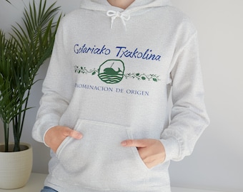 Txakoli Spanish Wine Unisex Heavy Hooded Sweatshirt