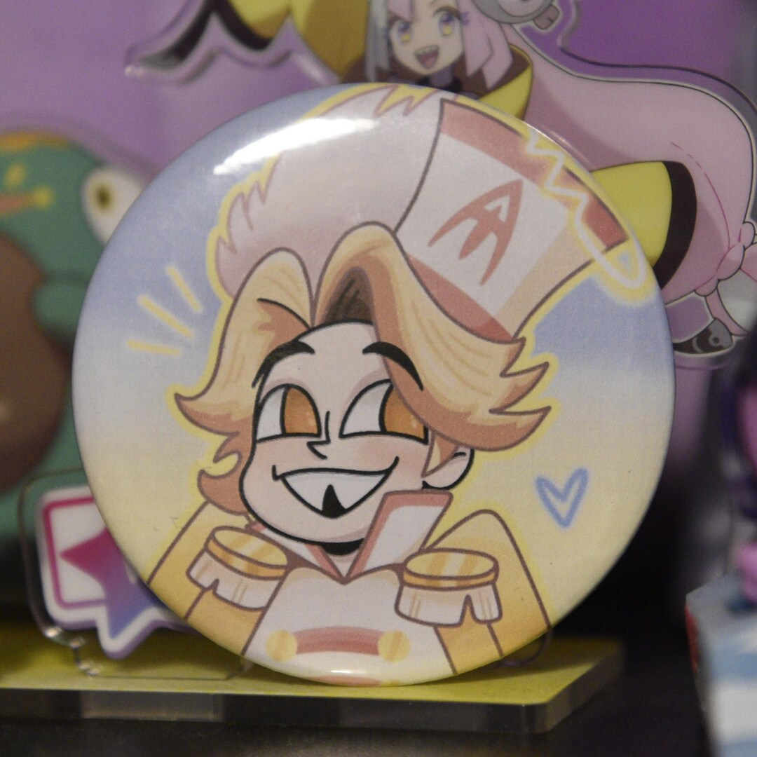 Hazbin Hotel Abel 58mm Badge - Etsy