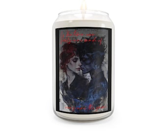 Wuthering Heights Candle: Emily Brontë Gothic Decor, Dark Academia Soy Candle