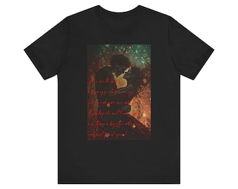 Camiseta de Cumbres Borrascosas: Camiseta de literatura gótica de Emily Brontë