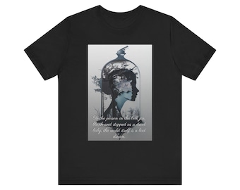 The Bell Jar Shirt: Bad Dream Quote, Sylvia Plath Tee