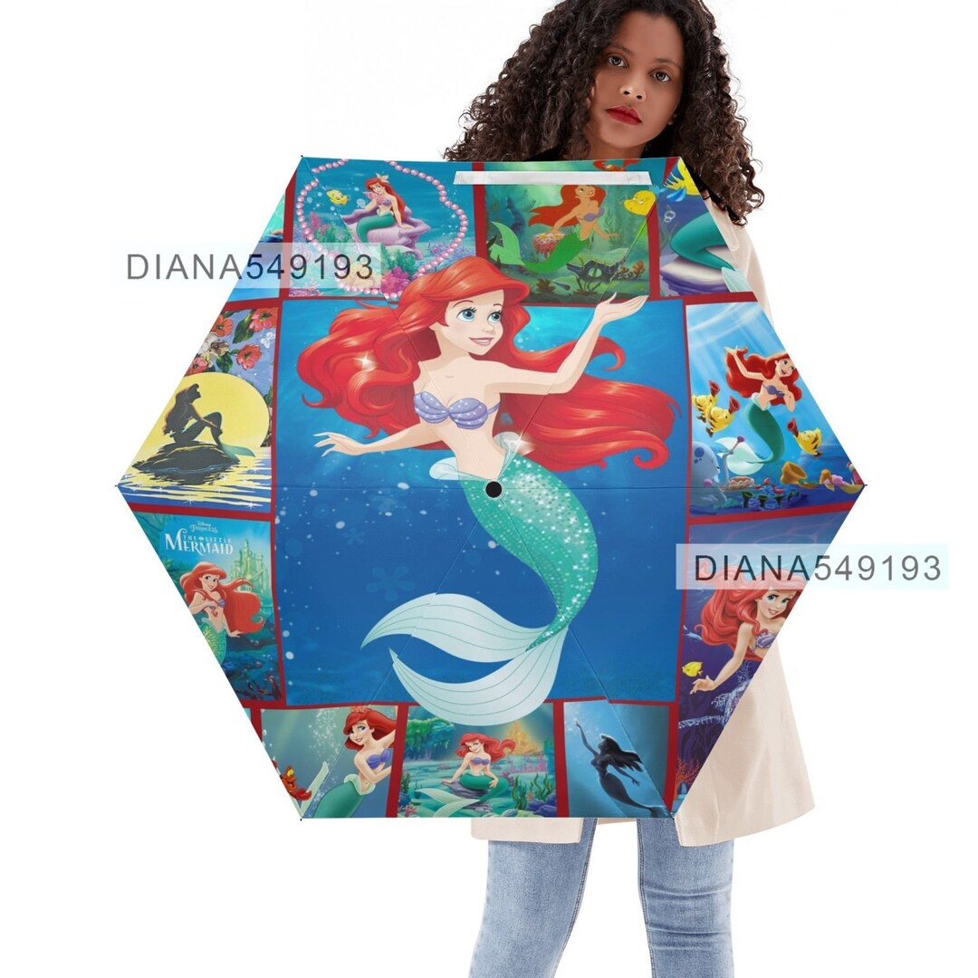 The Little Mermaid Umbrella, the Little Mermaid Custom Umbrella ...