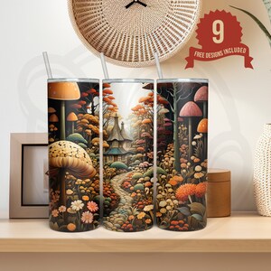Herbst, Thanksgiving, Herbst, süße Tiere, 20 oz Skinny Becher Sublimation Design, digitaler Download, PNG Sofort Download, NUR DIGITAL V2