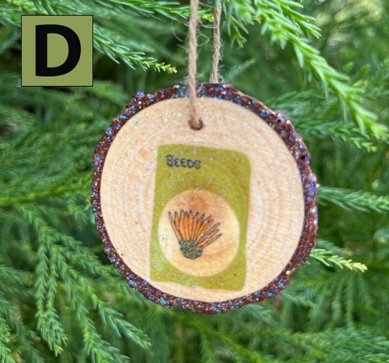 Christmas Ornaments for Gardeners, Garden Christmas Ornament, Farming