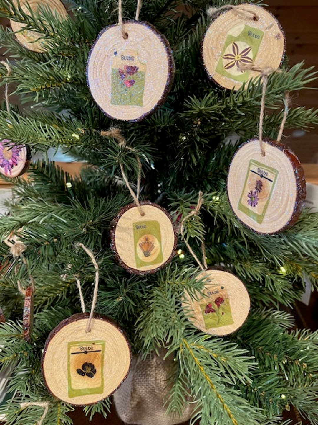 Christmas Ornaments for Gardeners, Garden Christmas Ornament, Farming
