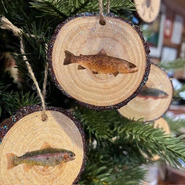 Fly Fishing Ornament -  UK