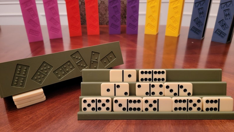 Domino Racks (2) - Army Green - Etsy