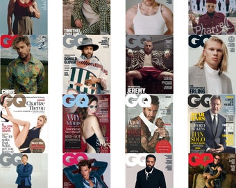 170 x British GQ Men's Magazine - All Issues - Top Men's Style Guide - Fashion - Lifestyle Inspiration - Modern Man - PDF Download