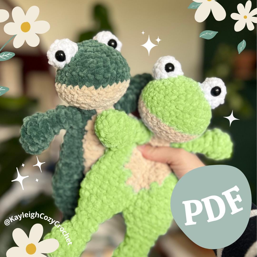 Freddy Frog Crochet Pattern - Etsy