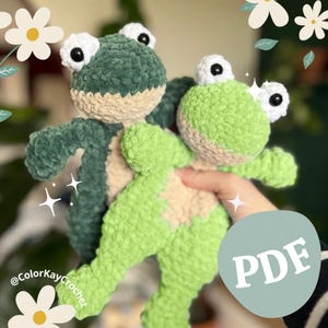 Freddy Frog Crochet Pattern