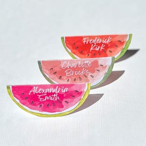 Wassermelone Scheibe Sommer DOWNLOADABLE Vorlage, Pool-Party, Sommerparty, Gartenparty, herunterladbar, druckbar