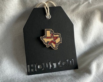 Houston Astros emaille pin
