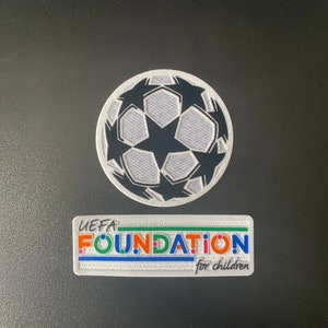 UEFA Champions League starball Iron On Patch 2021-2024 - *WITH INSTRUCTIONS*
