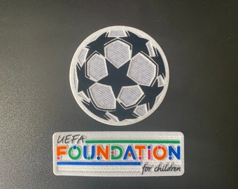 UEFA Champions League starball Iron On Patch 2021-2024 - *WITH INSTRUCTIONS*
