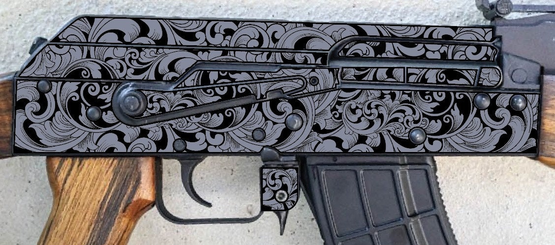 Century Arms CGR AK-47 Scroll Vector Design Engraving Files