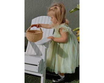 Bridgeton Dress for Kids, 2 Colors Available, Stylish Children's Apparel for All Occasions, Flower Girl Dress, Unique Children's Fashion