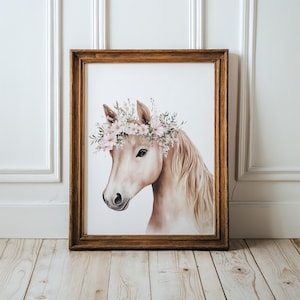 Horse Nursery Wall Art,  Rustic Nursery Decor, Western Girl Room, Horse Art Nursery Prints, Cowgirl Nursery Wall Art, Cowgirl Nursery