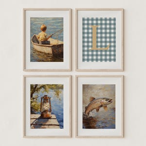 Angeln Kinderzimmer Wandkunst, Fischen Jagd Wandkunst, Jagd Kinderzimmer Wandkunst, Jagd Kinderzimmer Wanddekor, Angeln Druck, Digitaler Kinderdruck