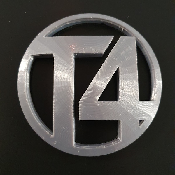 Logo RETRO, emblème du badge arrière VW T4 imprimé en 3D. Dub, coccinelle, camping-car