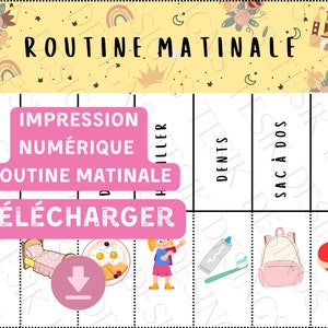 Routine matinale princesse