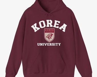 高麗大学 - 韓国の大学 / ユニセックス パーカー / K-POP、K-ドラマ、K