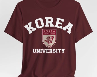 高麗大学ユニセックスシャツ - ソウル、韓国の大学Tシャツ - Etsy 日本