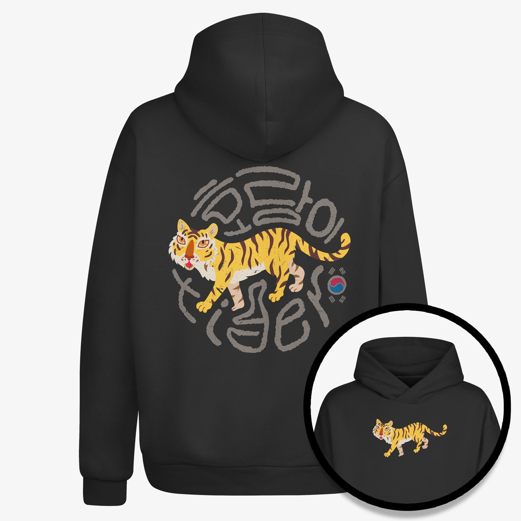 [ NERDY ]★24FW★韓国人気★SERIF LOGO PULLOVER HOODIE NERDY Zigzag Logo Pullover Hoodie Black – SeoulSeoul
