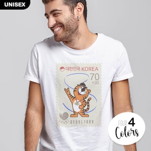 1988年ソウルオリンピック Tシャツ　ホドリ　記念品　80s 80s ソウル オリンピック ビンテージ Tシャツ SEOUL OLYMPICS