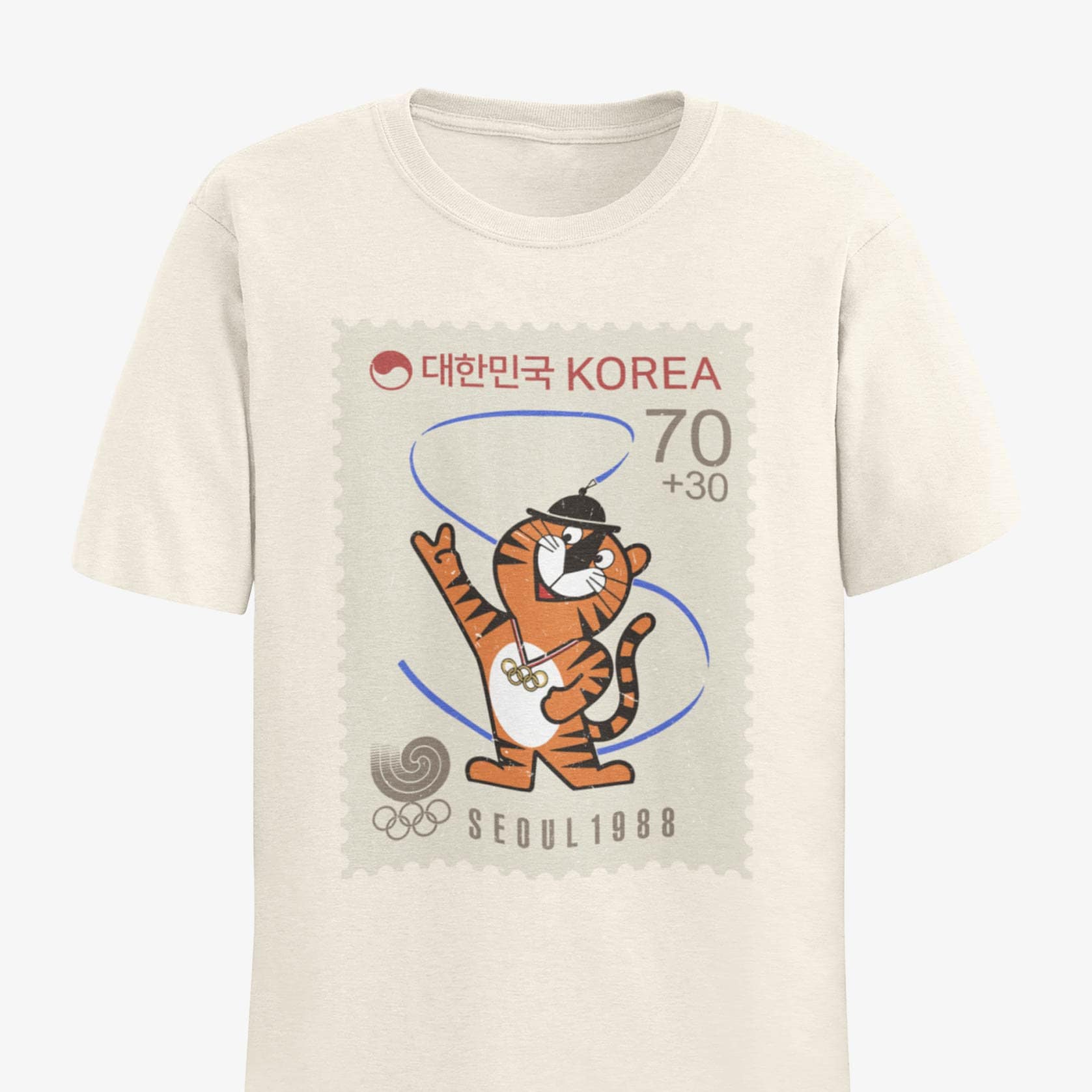 1988年ソウルオリンピック Tシャツ　ホドリ　記念品　80s 新品未使用 ソウルオリンピック 記念 ホドリ tシャツ - メルカリ